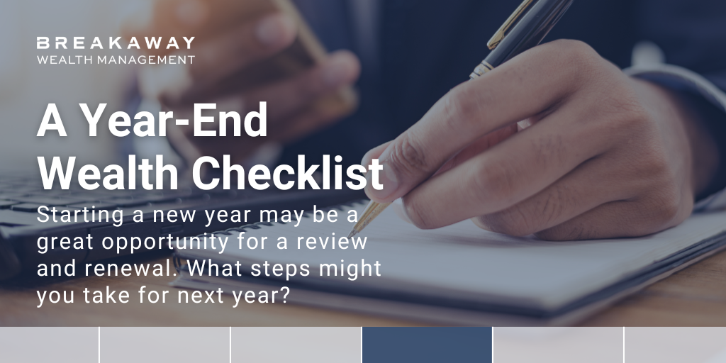 A Year-End Wealth Checklist