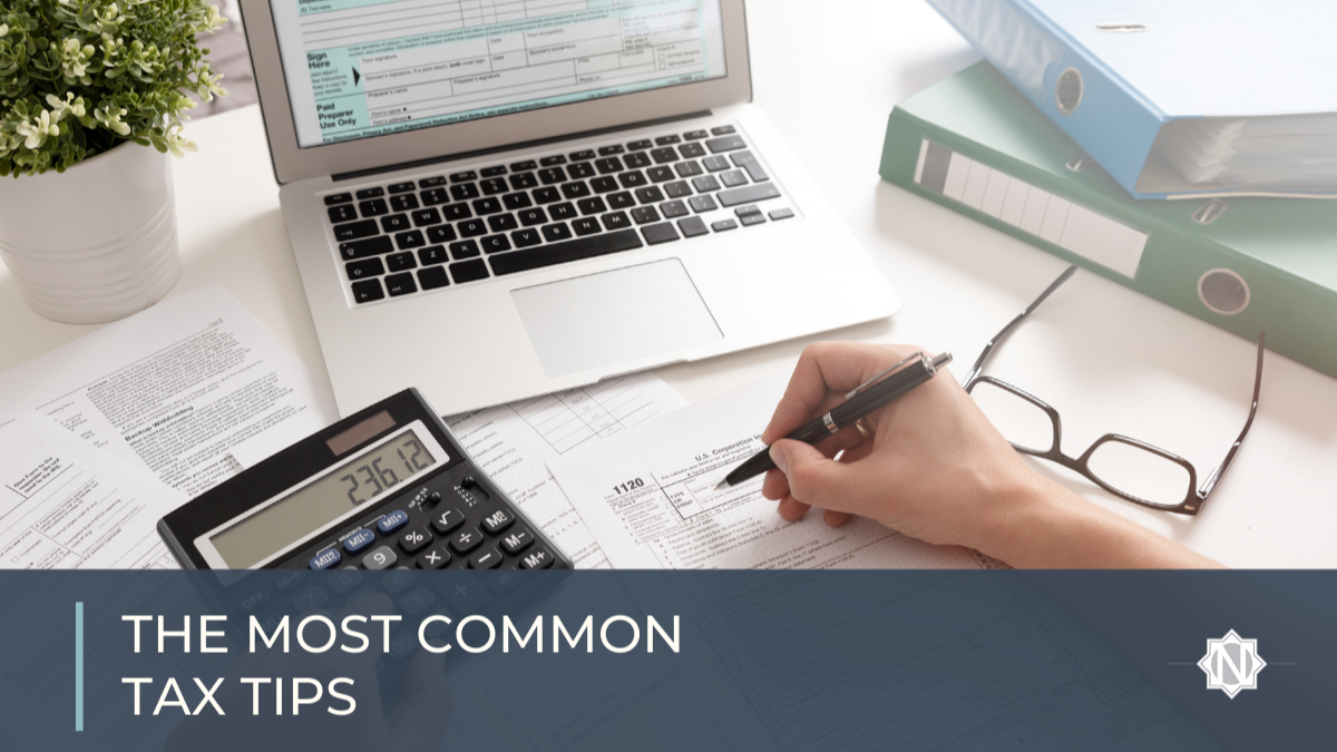 The Most Common Tax Tips before Year End