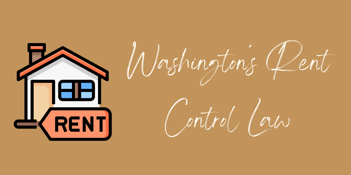 🏡 Washington's Rent Control Law: What Bellingham Landlords Need to Know