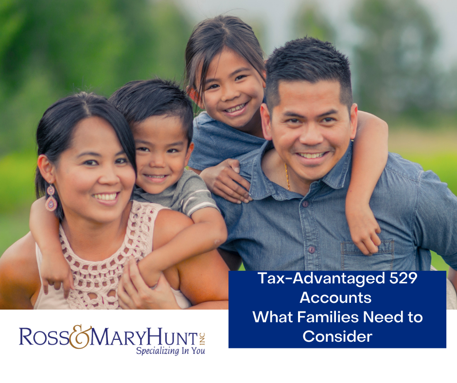 Tax-Advantaged 529 Accounts - What families need to consider