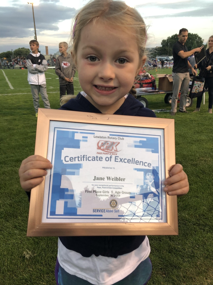 Volunteering at Punt, Pass & Kick
