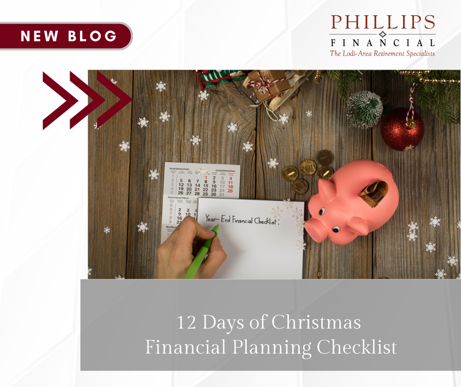 A 12 Days of Christmas Financial Planning Checklist