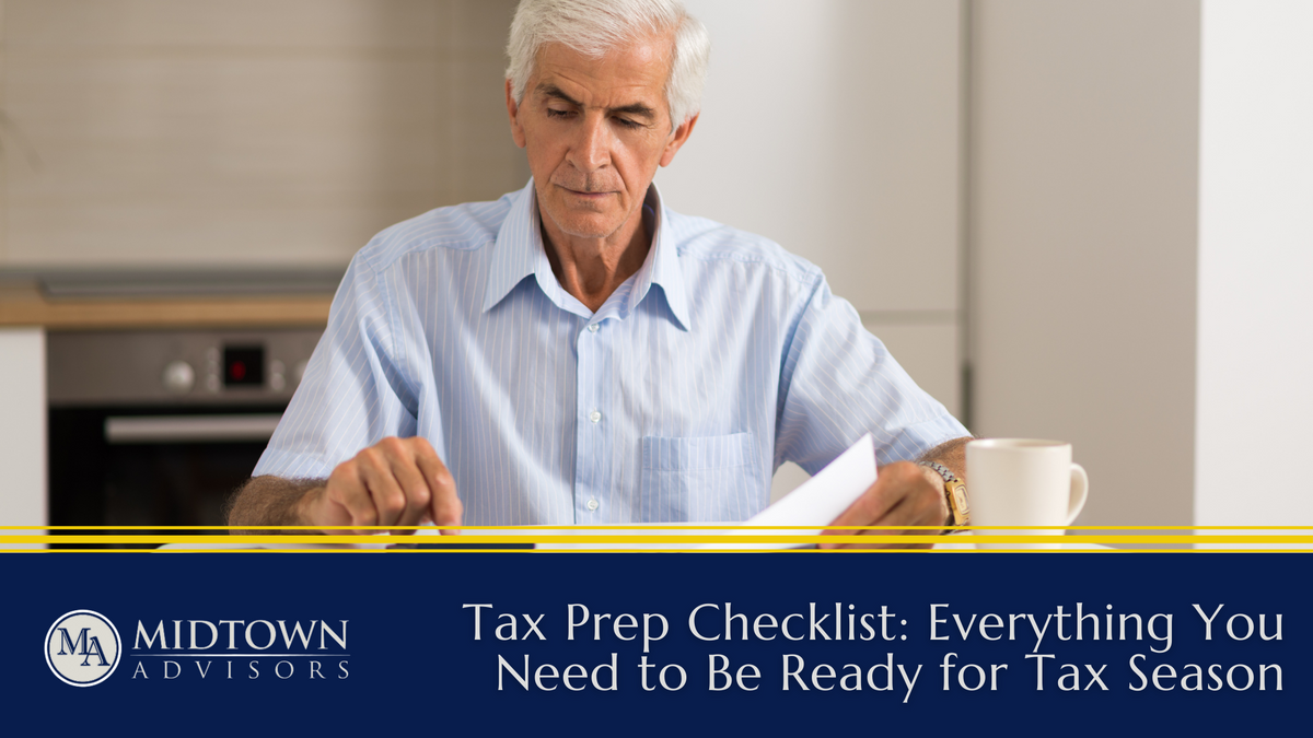 Tax Prep Checklist: Everything You Need to Be Ready for Tax Season