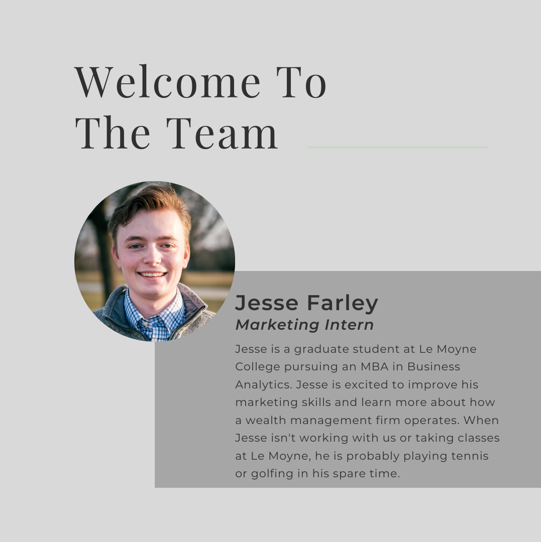 Fall Intern Spotlight - Jesse Farley