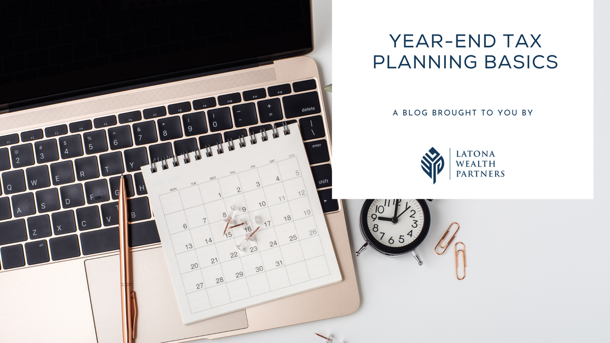 Year-End Tax Planning Basics