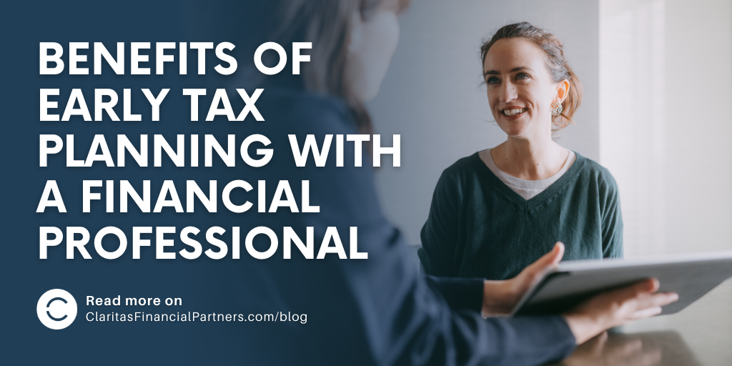 Benefits of Early Tax Planning With a Financial Professional
