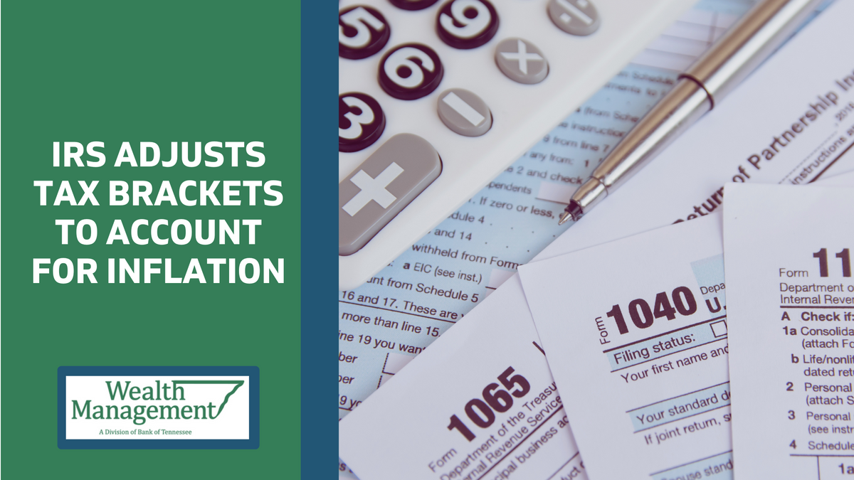 IRS Adjusts Tax Brackets to Account for Inflation