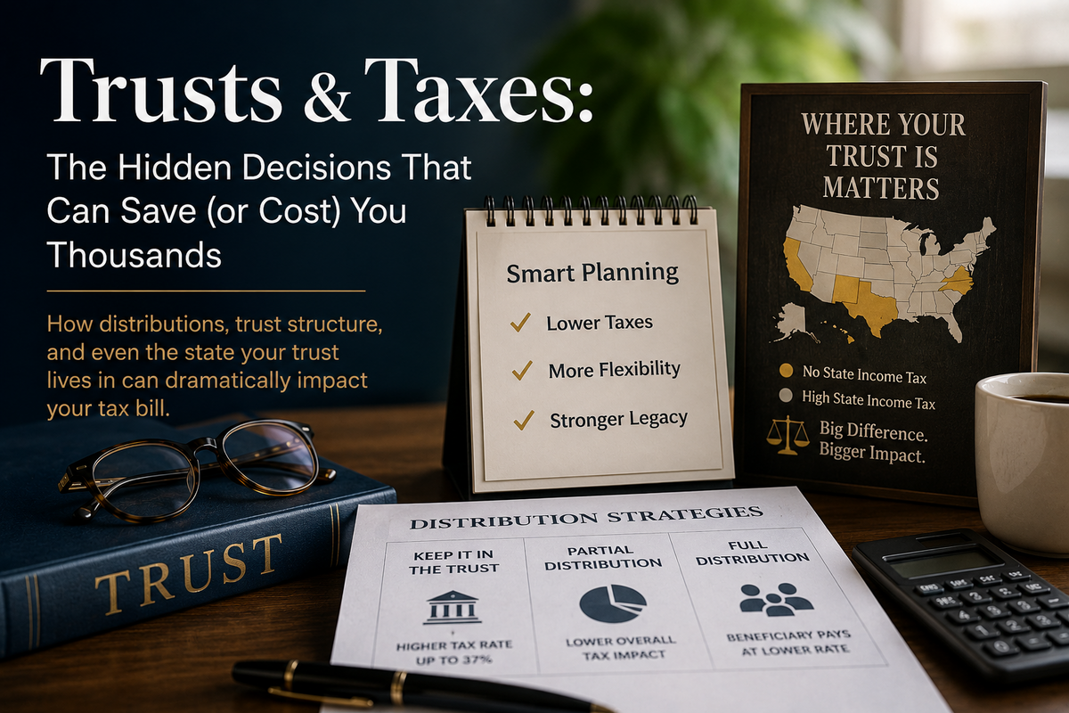 How Trusts Work: What to Know About Taxes, Distributions, and Smart Planning