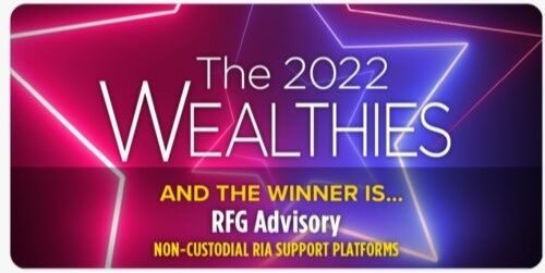 RFG Advisory Takes Home the Wealthmanagement.com Industry Award