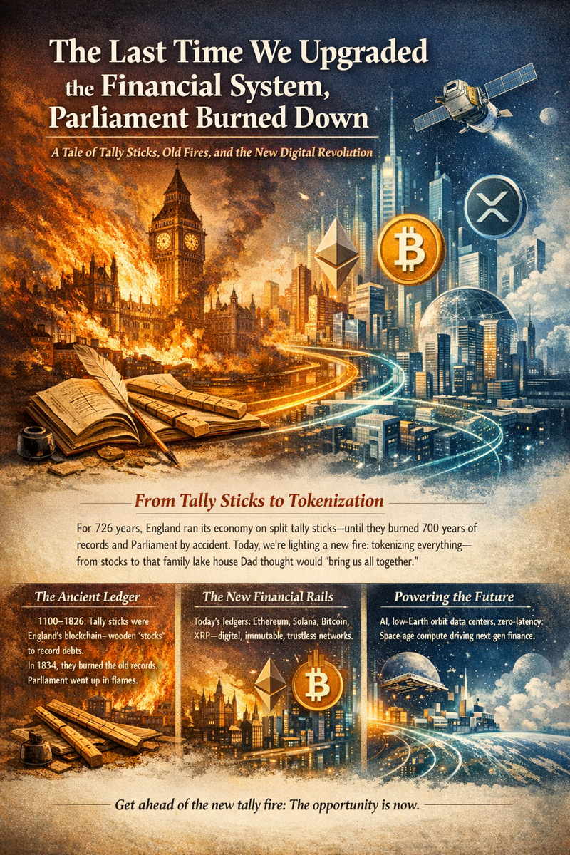 🔥 The Last Time We Upgraded the Financial System, Parliament Burned Down