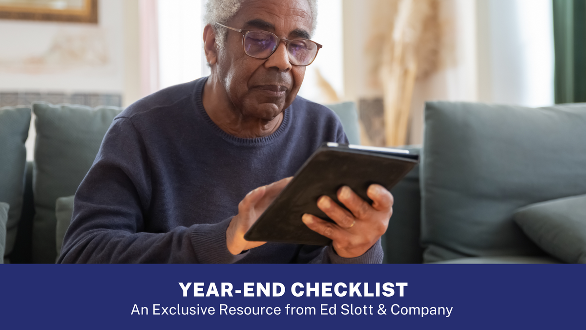Ed Slott's Year-End Checklist