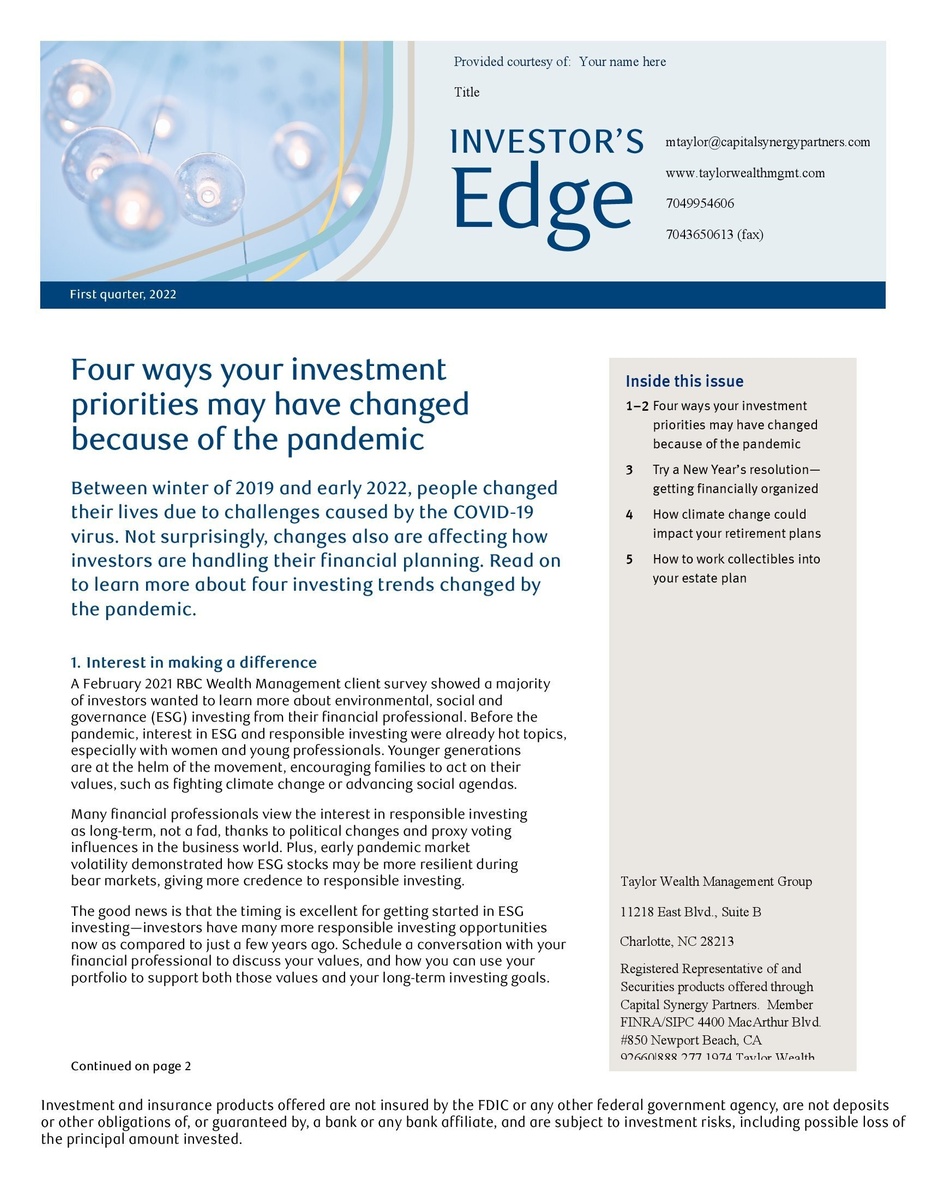 1Qrt Investor's Edge