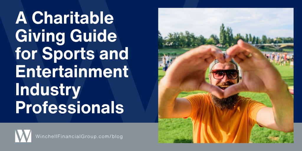 A Charitable Giving Guide for Sports and Entertainment Industry Professionals