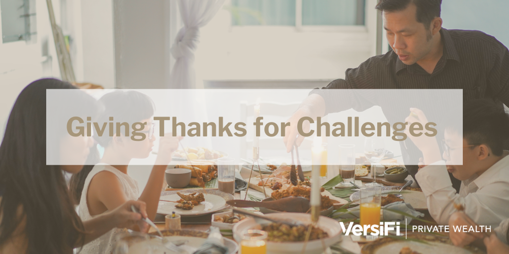 Giving Thanks for Challenges