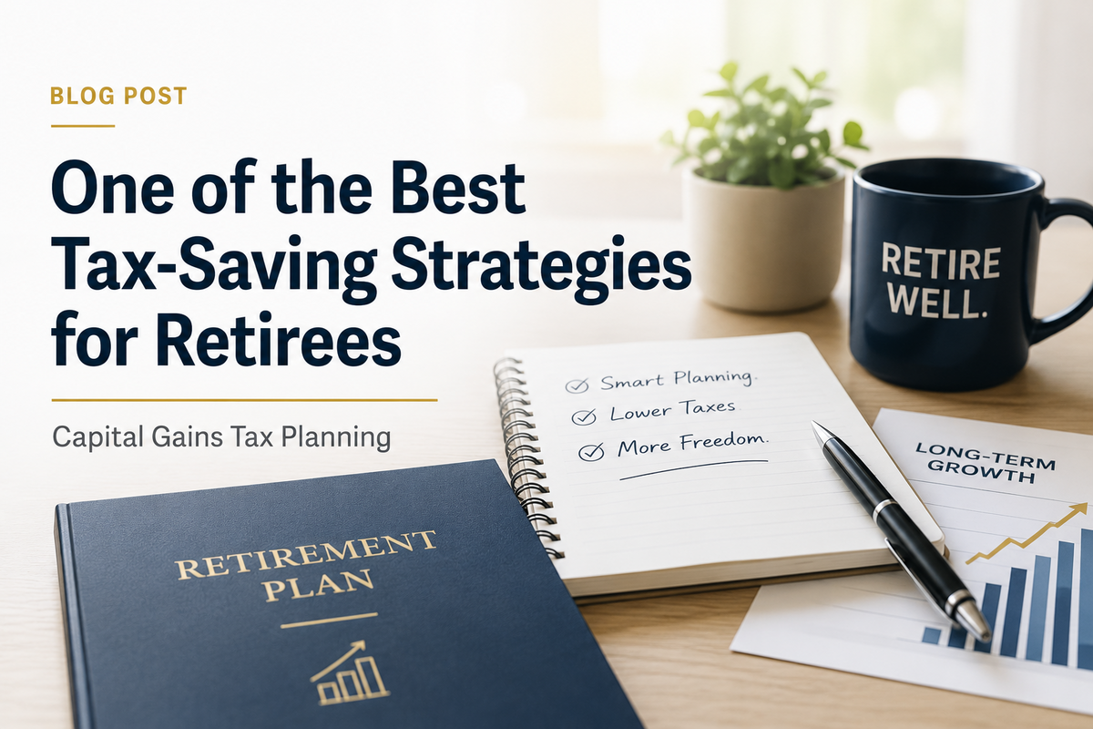 One of the Best Tax-Saving Strategies for Retirees: Capital Gains Tax Planning