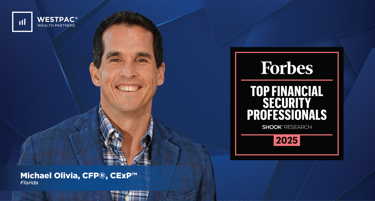 Michael Olivia Recognized Among Forbes' Top 100 Financial Security Professionals Nationwide for 2025