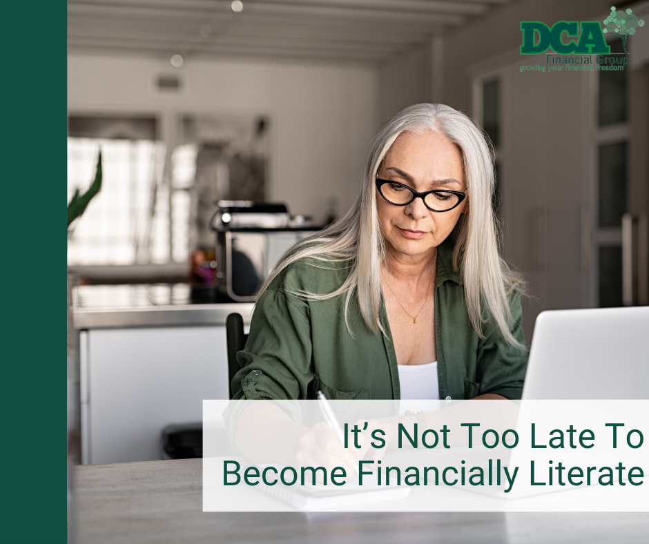 It’s Not Too Late to Become Financially Literate