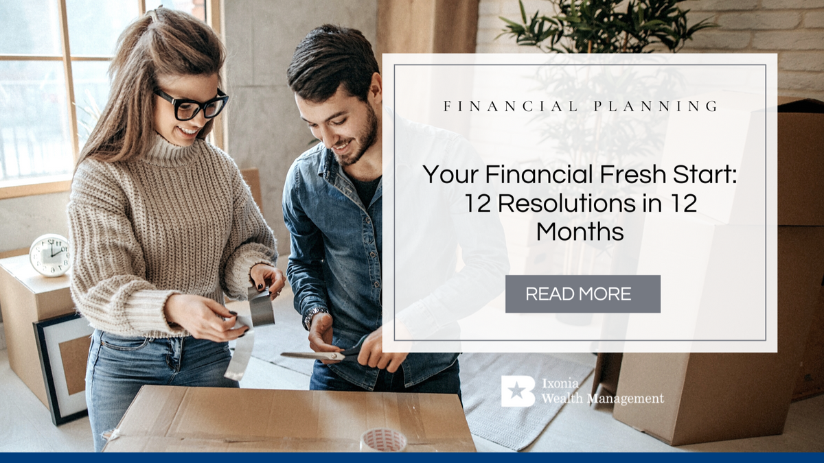 Your Financial Fresh Start: 12 Resolutions in 12 Months