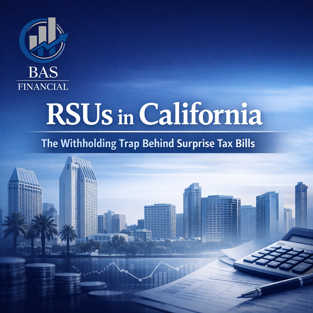 RSUs in California, The Withholding Trap Behind Surprise Tax Bills
