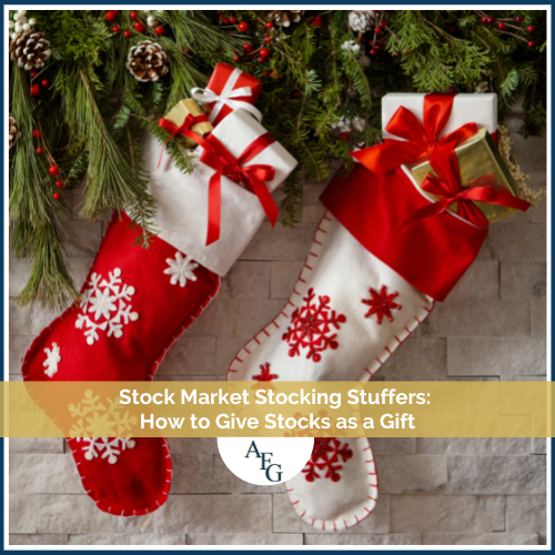 Stock Market Stocking Stuffers: How To Give Stock as a Gift