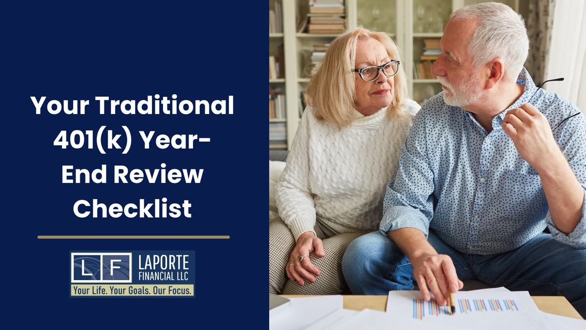 Your Traditional 401(k) Year-End Review Checklist