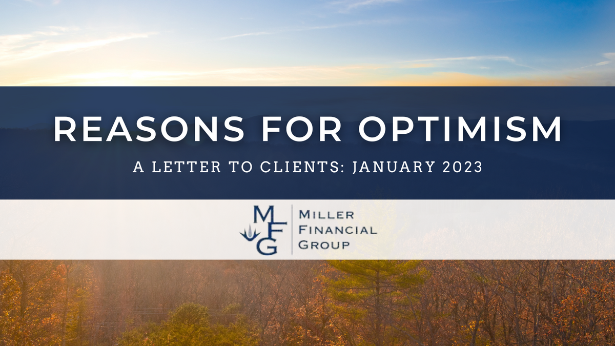 Reasons for Optimism