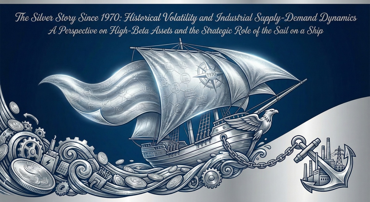 The Silver Story Since 1970: Historical Volatility and Industrial Supply-Demand Dynamics