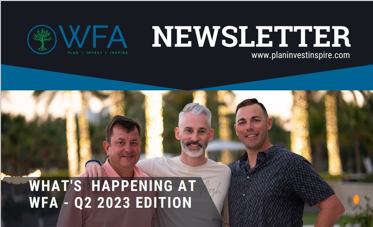 WFA Q2 Newsletter