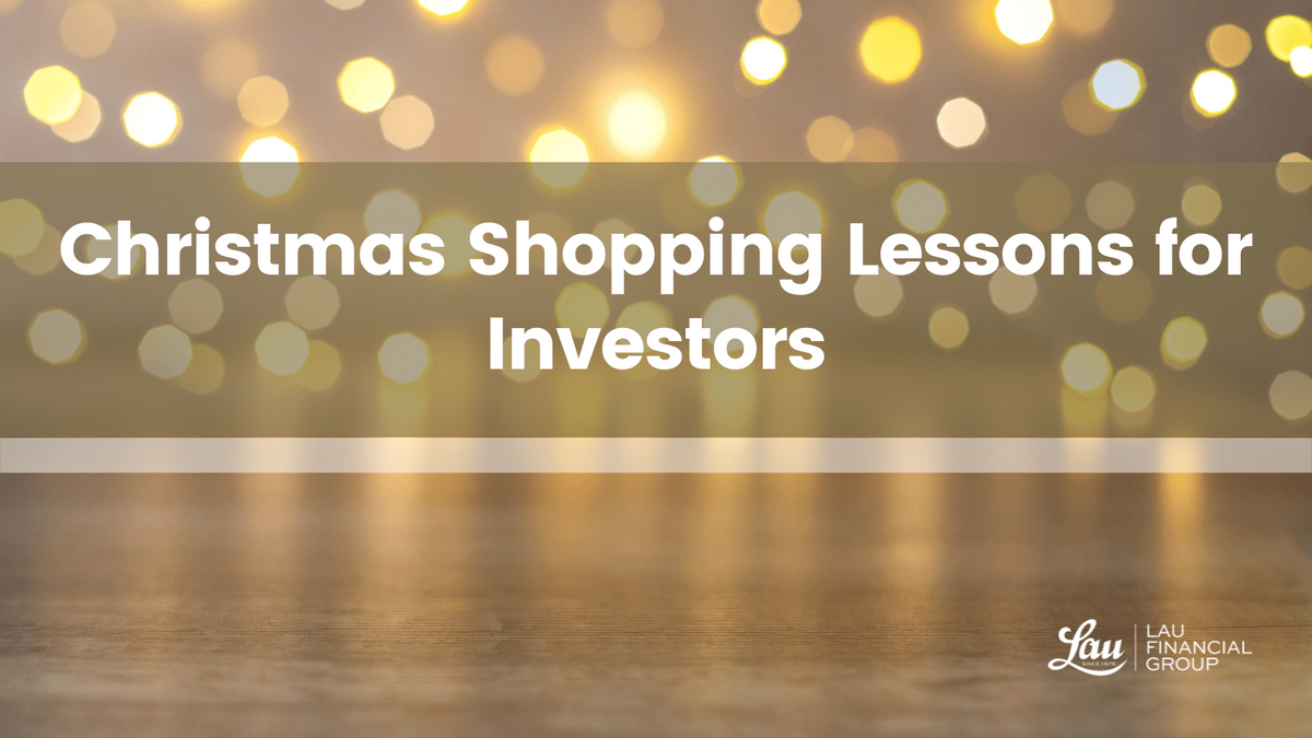 Christmas Shopping Lessons for Investors