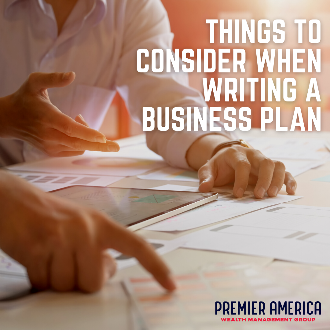 Things to Consider When Writing a Business Plan