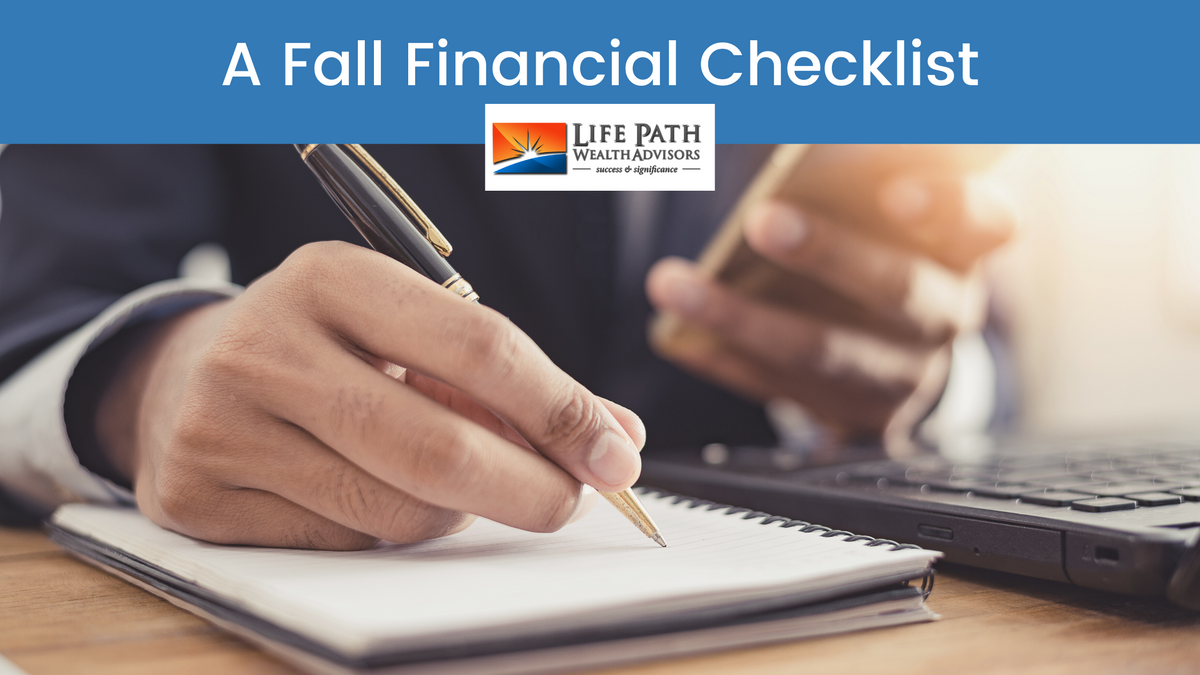 A Fall Financial Checklist