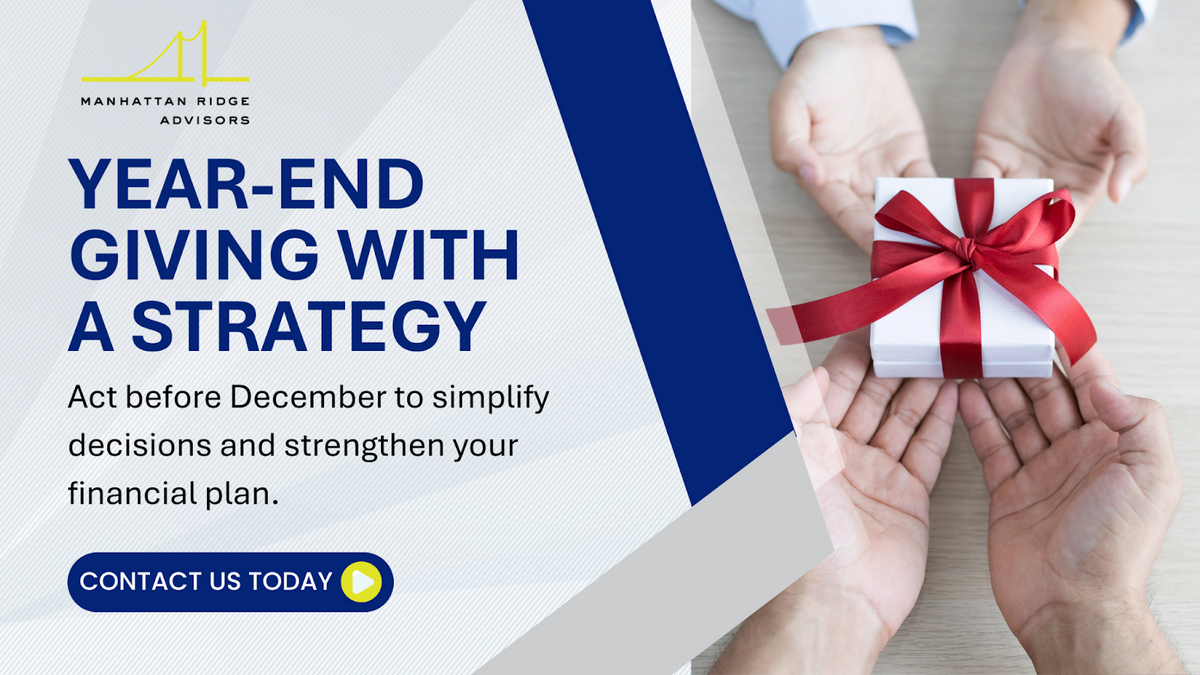 Year-End Giving with a Strategy: Charitable Moves to Consider Before December