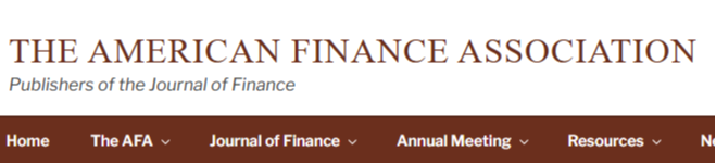 Research Featured in Groundbreaking Paper at American Finance Association Annual Meeting