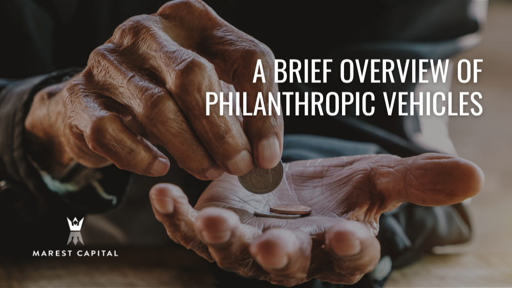 A Brief Overview of Philanthropic Vehicles