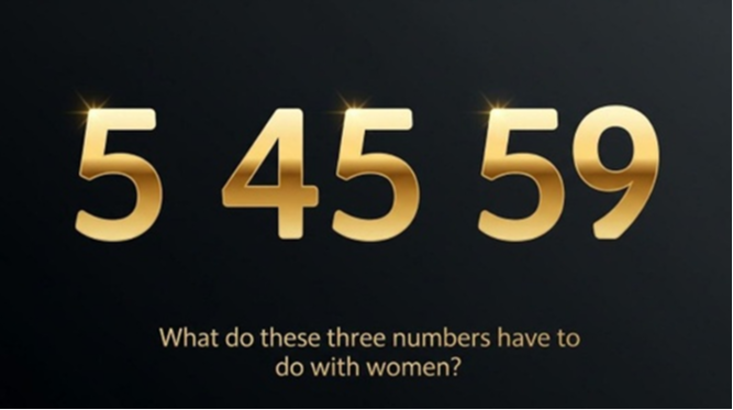 Three Numbers Every Woman Should Know