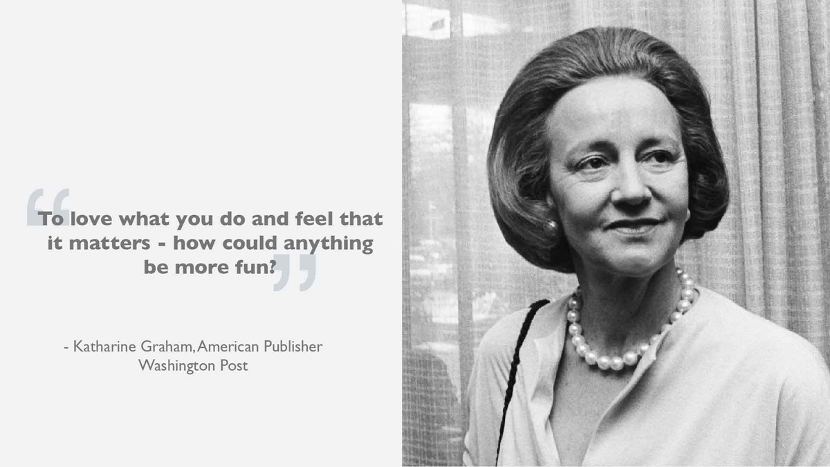 Celebrating Women We Admire: Katharine Graham