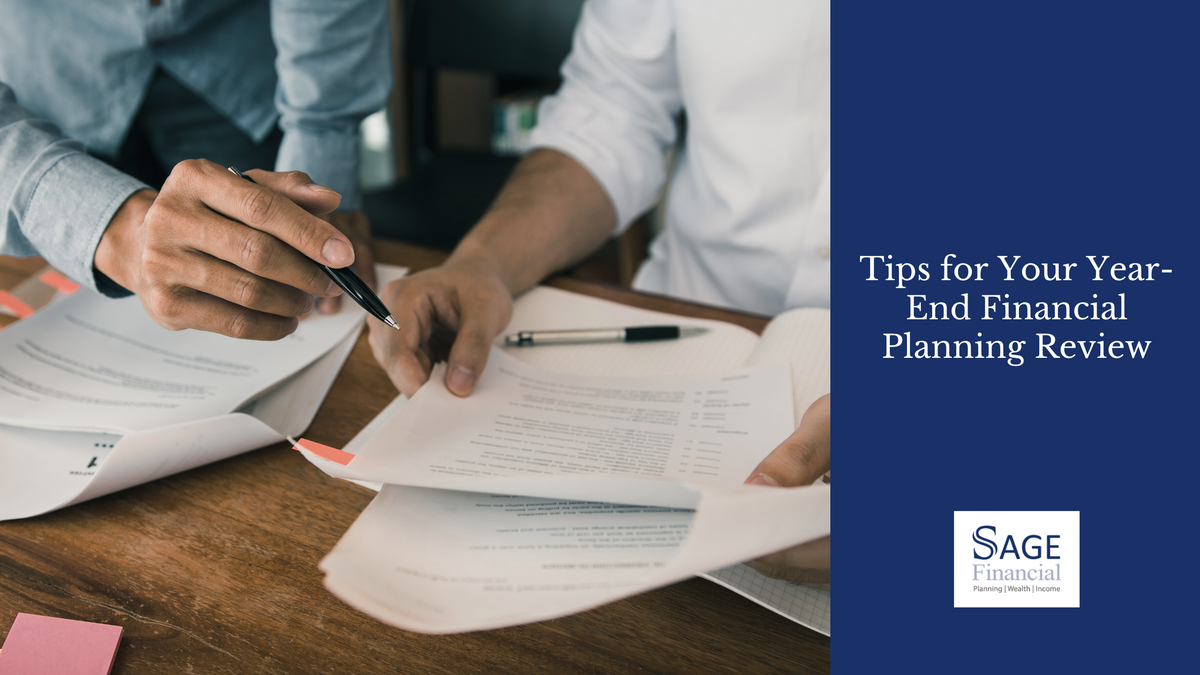 Tips for Your Year-End Financial Planning Review