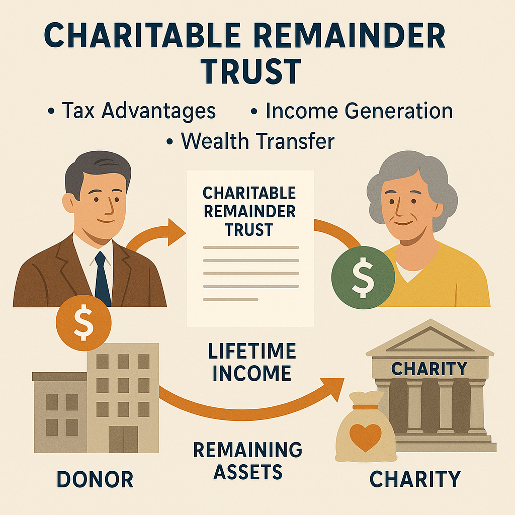 Build Income, Save on Taxes, and Give Back with a Charitable Remainder Trust