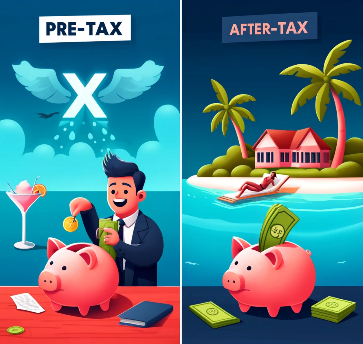 Pre-Tax and After-Tax Savings for Entrepreneurs