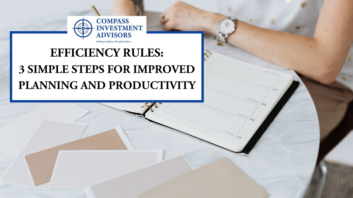Efficiency Rules: 3 Simple Steps for Improved Planning and Productivity ...