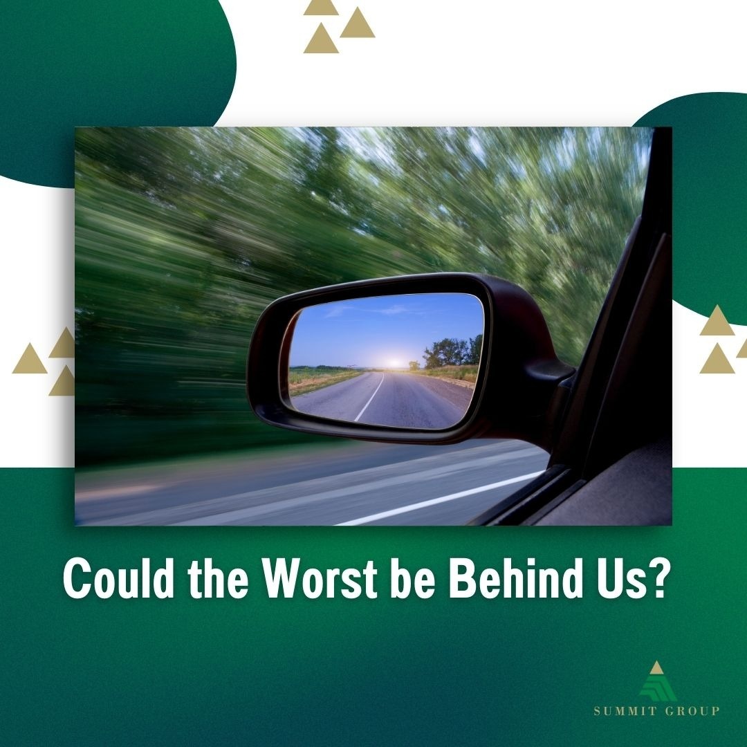 Could the Worst be Behind Us?