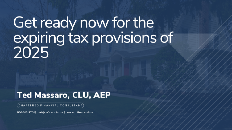 Get ready now for the expiring tax provisions of 2025