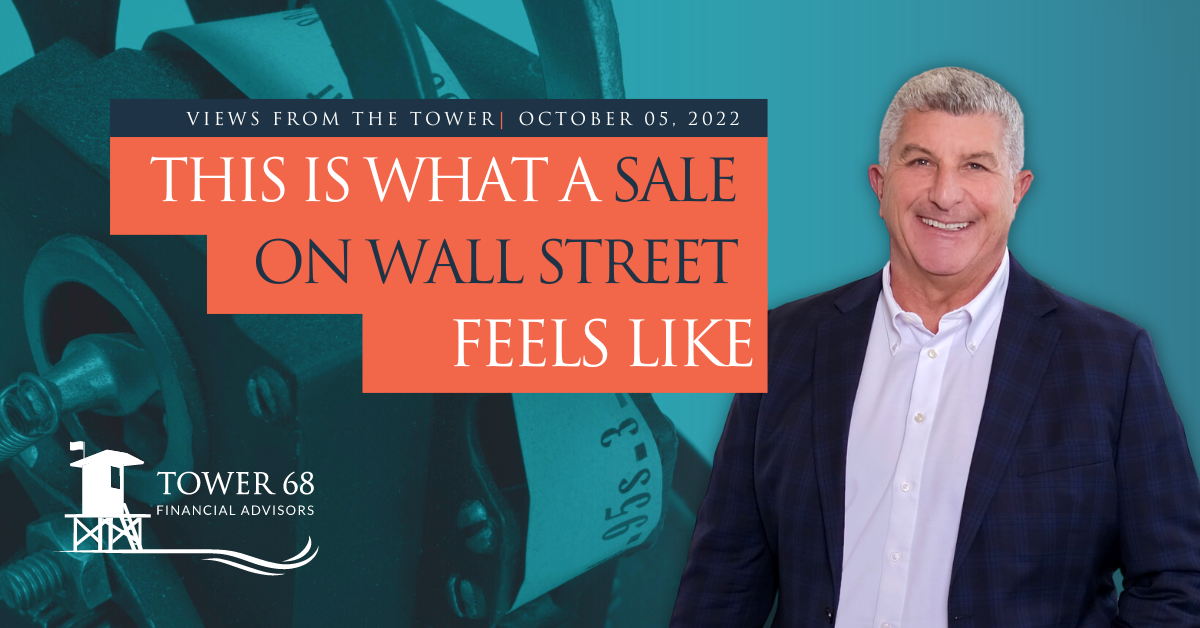 This is What a Sale on Wall Street Feels Like