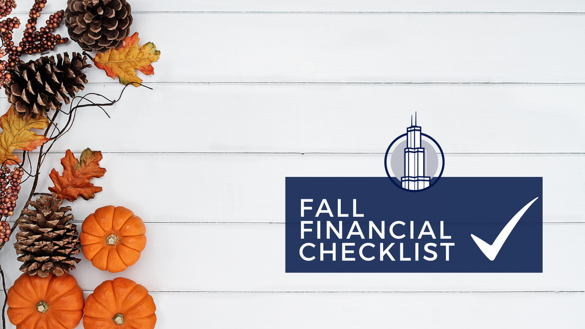 A Fall Financial Checklist