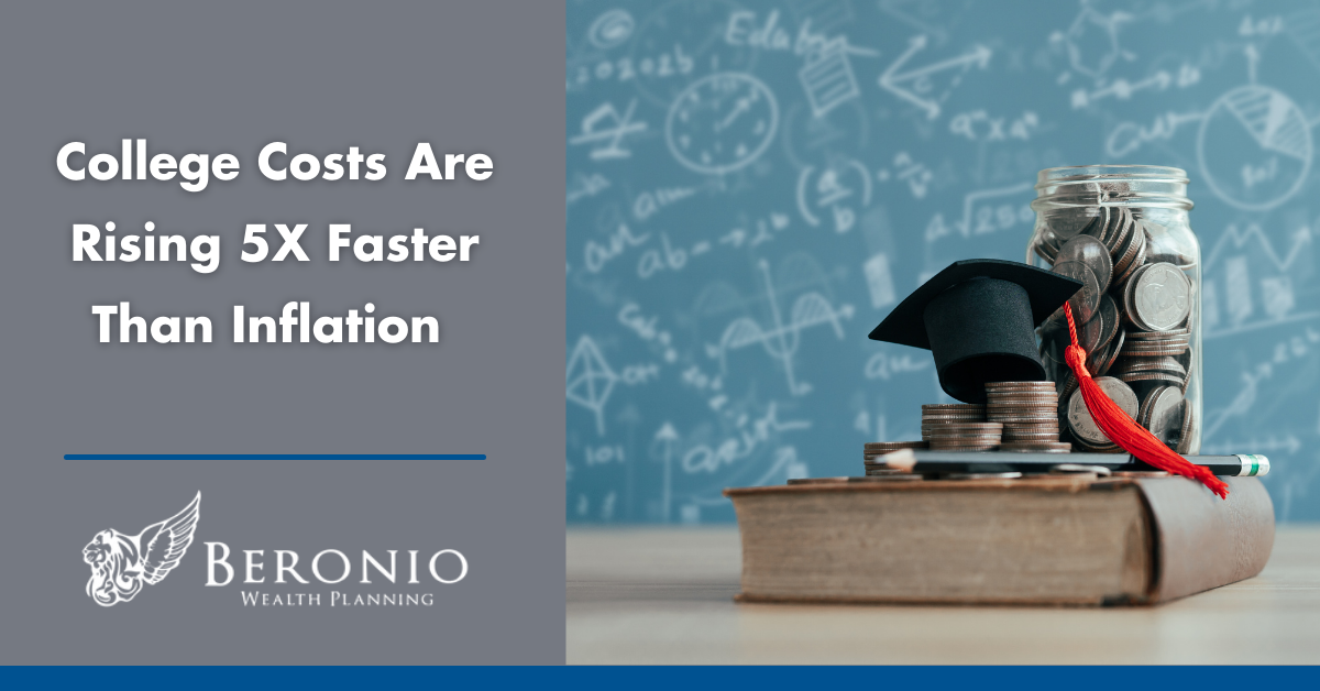 College Costs Are Rising 5X Faster Than Inflation