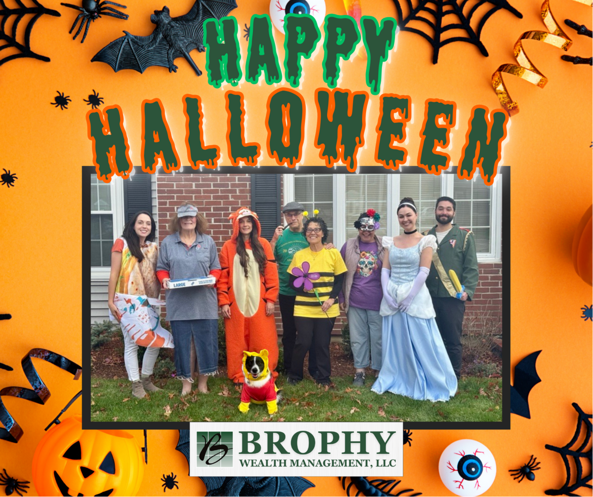Happy Halloween From Your Brophy Wealth Team! 👻🎃🕷️🐈‍⬛