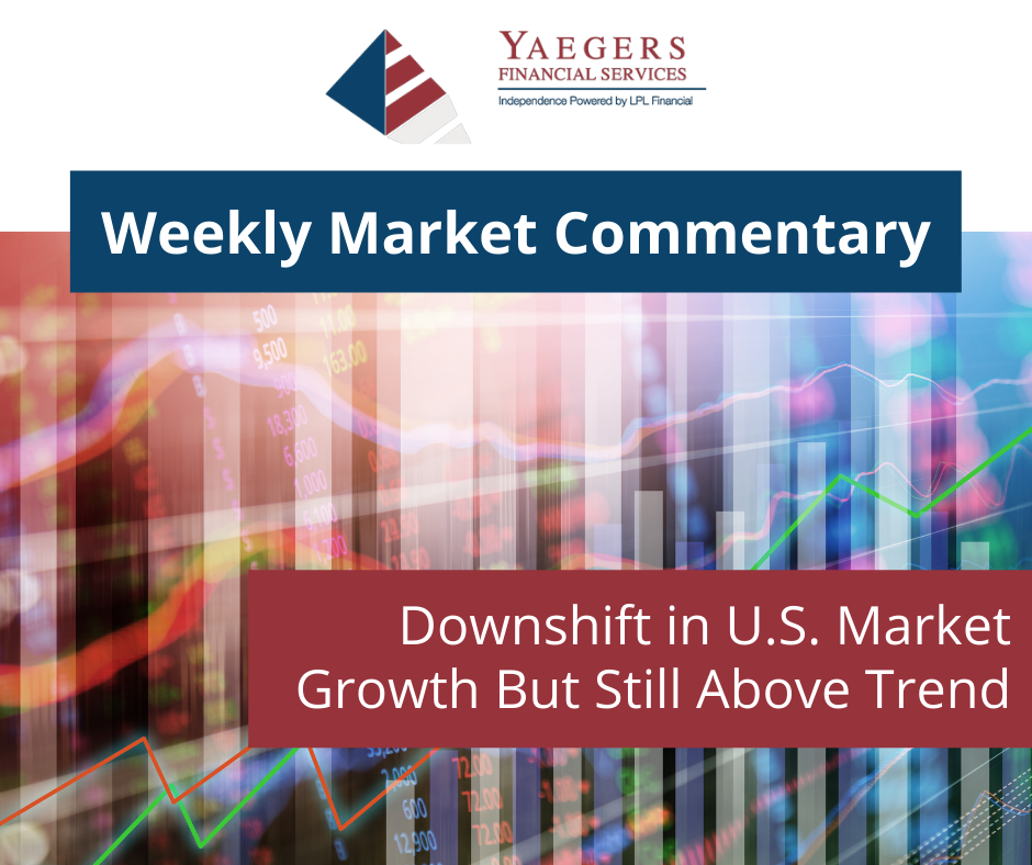 Downshift in U.S. Market Growth But Still Above Trend
