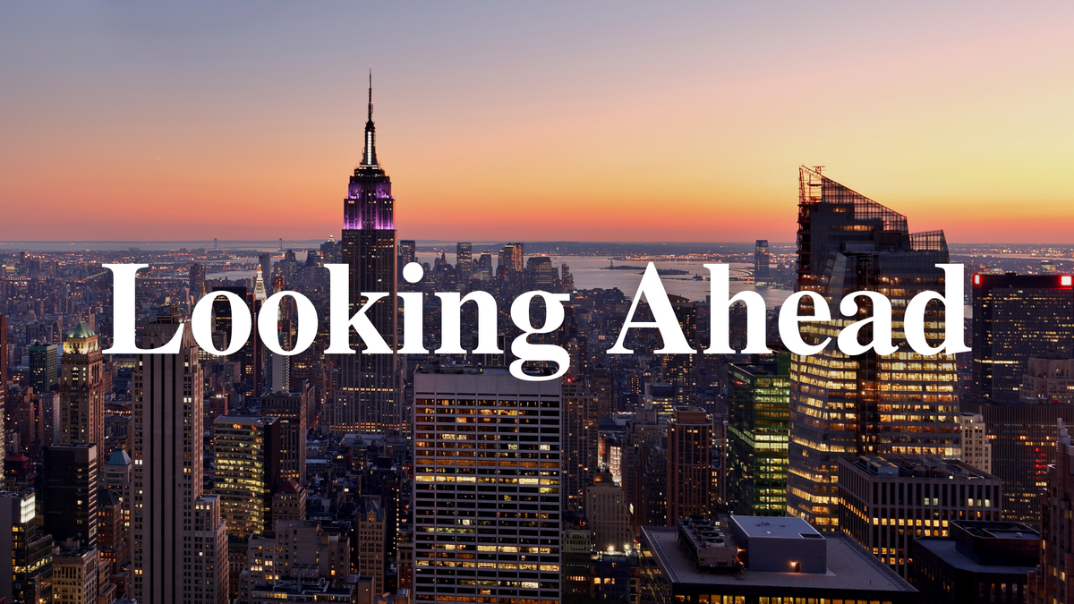Looking Ahead