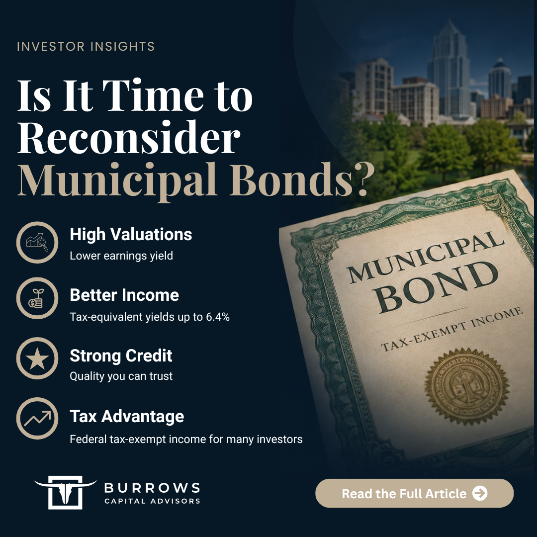 The Case for Tax-Free Municipal Bonds in a Richly Valued Equity Market