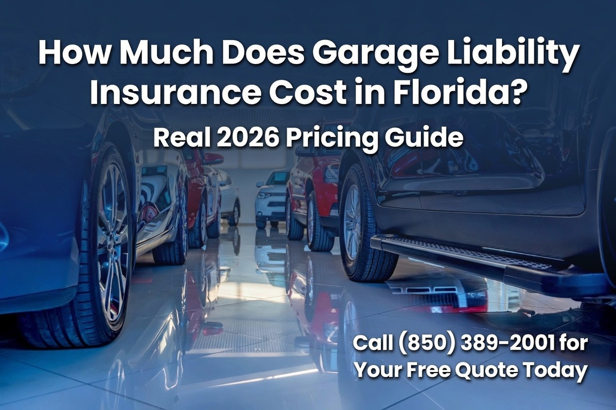 How Much Does Garage Liability Insurance Cost in Florida? (Real 2026 Pricing Guide)